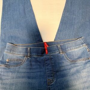 SPANX Women's Straight Leg Jeans - Blue